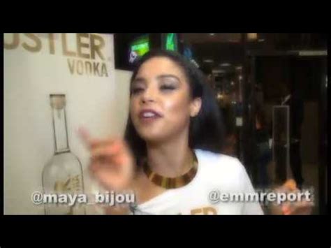 maya bijou pic|Maya Bijou interview at Hustler Vodka Launch Party .